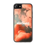 iPhone 8 / iPhone 7 / iPhone 6 用 WOOD CASE WILDTHINGS Pinkcloud
