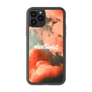 iPhone 11 Pro 用 WOOD CASE WILDTHINGS Pinkcloud