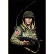 YM1885 WWII 米 アメリカ陸軍第101空挺師団無線兵胸像 カランタン1944 [1/10スケール レジンキット]