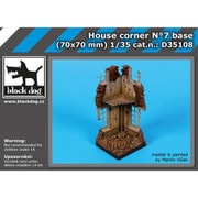 HAUD35108 建物の角 No.7 ベース [1/35スケール レジンキット]