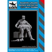 HAUF32084 ラファイエット・エスカドリル 整備兵w/子ライオン [1/32スケール レジンキット]