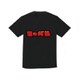 SPAP3103 Tシャツ BK MARVEL カタカナ MARVEL ロゴ RD M [キャラクターグッズ]