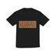 SPAP3124 Tシャツ BK MARVEL ロゴ レオパード GD L [キャラクターグッズ]