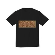SPAP3124 Tシャツ BK MARVEL ロゴ レオパード GD L [キャラクターグッズ]