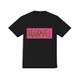 SPAP3131 Tシャツ BK MARVEL ロゴ レオパード PK M [キャラクターグッズ]
