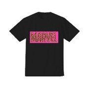 SPAP3131 Tシャツ BK MARVEL ロゴ レオパード PK M [キャラクターグッズ]