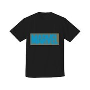 SPAP3147 Tシャツ BK MARVEL ロゴ GD ・ BL M [キャラクターグッズ]