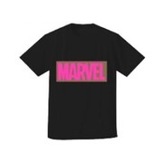 SPAP3140 Tシャツ BK MARVEL ロゴ GD ・ PK L [キャラクターグッズ]