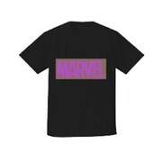 SPAP3143 Tシャツ BK MARVEL ロゴ GD ・ PR M [キャラクターグッズ]