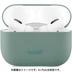 AirPodsPro超薄型シリコーンケース MossGreen 14533