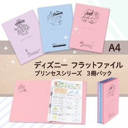 ヨドバシ Com プラス Plus No 021 D フラットファイル 3冊パック 限定 ディズニー プリンセスシリーズ キャラクターグッズ 通販 全品無料配達