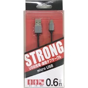 microUSBケーブル 0.6m ブラック CMUC-60BK