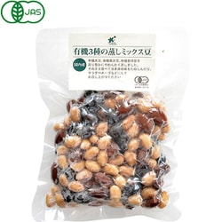有機3種蒸しミックス豆 120g