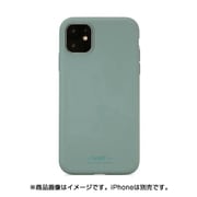 14517 [ソフトタッチシリコーンケース iPhone 11/XR用 MossGreen]
