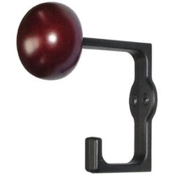 #700-S菊水フック 黒/ブラウン 小 入数1入 901-1476