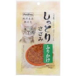 ペットプロ 純国産しっとりささみ ふりかけ 40g