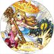 モンスターストライク 防水ステッカー 天国へ導く神の光 ウリエル [キャラクターグッズ]