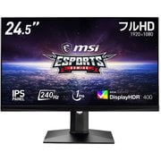 ゲーミング液晶モニター/24.5インチ/FullHD（1,920×1,080）/リフレッシュレート240Hz/応答速度1ms/コントラスト比1,000：1/最大輝度400cd/ノングレア/IPSパネル/G-Sync Compatible、DisplayHDR 400 OPTIX-MAG251RX