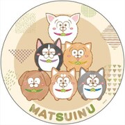 おそ松さん まついぬ デカンバッチ D [キャラクターグッズ]