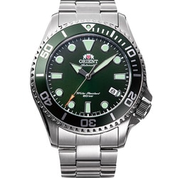 ORIENT（オリエント） Sports（スポーツ）ダイバースタイル 自動巻き（手巻付き） メタルバンド（SUS316L） メンズ RN-AC0K02E