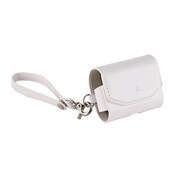 AirPods Pro PU レザーケース ハンドストラップ付属 ホワイト LIV910-WH