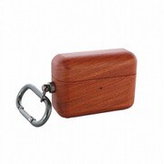 AirPods Pro 天然木ケース カラビナ付属 カリンウッド LP-APPWOKR