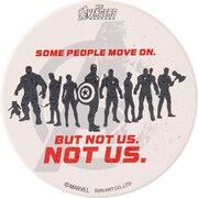 SAN3243-3 吸水コースター アベンジャーズ/NOT US. [キャラクターグッズ]