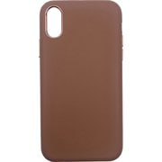 IP-282 [iPhone Xs/X ゴールドラインレザーケース Camel]