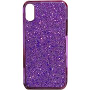 iP-947 [iPhone Xs/X スパンコールケース Purple]
