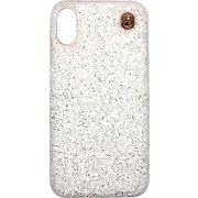 MG-805 [iPhone Xs/X Glitter Chainケース WH]
