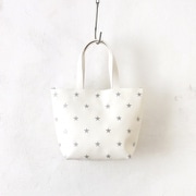 621-4581 [スター刺繍プチトート ホワイト]
