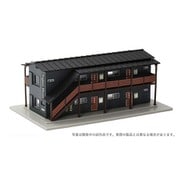 4227 [Nゲージ アパート ダークグレー]