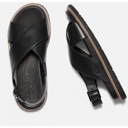 Amazon | KEEN (キーン) レディース レザー クロスストラップ
