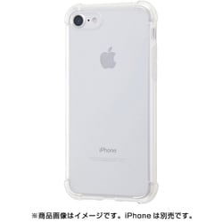 RT-P24CC8/CM [iPhone SE（第2世代）/8/7 4.7インチ用 ハイブリッドケース 耐衝撃 高硬度 クリア]