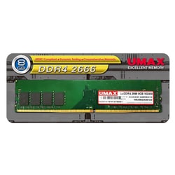 デスクトップ用メモリ 288Pin DDR4-2666 （PC4-21300） 8GB シングル UM-DDR4S-2666-8GB