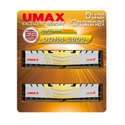 デスクトップ用メモリ 288Pin DDR4-3000 （PC4-24000） 16GBx2 デュアルチャンネルセット ヒートスプレッダ付き v1.35 UM-DDR4D-3000-32GBHS