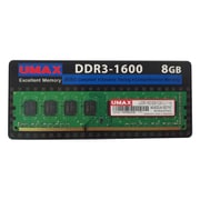 デスクトップ用メモリ 240Pin DDR3-1600 (PC3-12800) 8GB シングル UM-DDR3S-1600-8GB