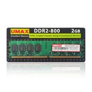 デスクトップ用メモリ 240Pin DDR2-800 （PC2-6400） 2GB シングル UM-DDR2S-800-2G-R1