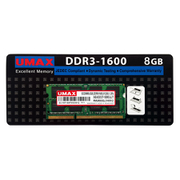 ノートPC用メモリ 204Pin DDR3-1600 (PC3-12800) 8GB シングル UM-SODDR3S-1600-8G