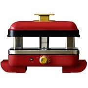 ラクレットモア 楽しく使えるレシピブック付 レッド PR-SK010-RD