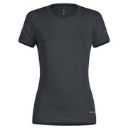 ZEN T-SHIRT WOMAN MTGC65W 9104 ダークチャコール/ピンク Mサイズ [アウトドア カットソー レディース]