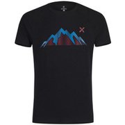 SUMMIT T-SHIRT MTGC82X 9083 ブラック/ペールブルー Sサイズ [アウトドア カットソー メンズ]
