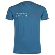 BRAND T-SHIRT MTGC93X 8310 ペールブルー/レッド Sサイズ [アウトドア カットソー メンズ]