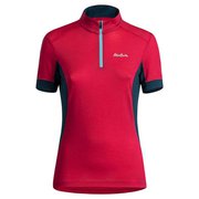 MERINO TRENDY ZIP T-SHIRT WOMAN MTZC12W 0486 Sサイズ [アウトドア カットソー レディース]