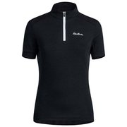 MERINO TRENDY ZIP T-SHIRT WOMAN MTZC12W 8100 XSサイズ [アウトドア カットソー レディース]