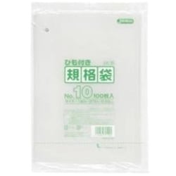 規格袋 10号 吊り下げ 透明 0.03 100枚 LK10