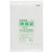 規格袋 12号 吊り下げ 透明 0.03 100枚 LK12