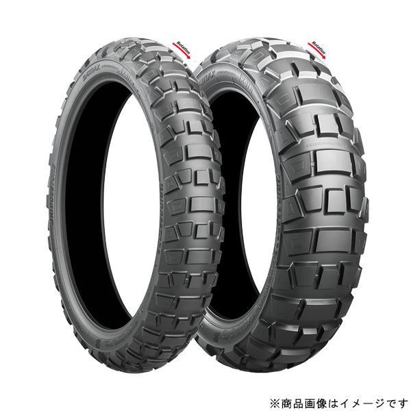 ブリヂストン BRIDGESTONEMCS01457 [二輪タイヤ BATTLAX ADVENTURECROSS AX41 130/80-17M/C 065P AX1R T T4UM /1本]Ω