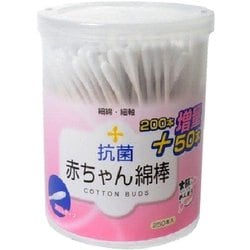 抗菌赤ちゃん綿棒 250本