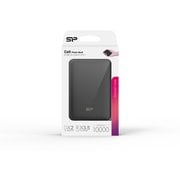 モバイルバッテリー 2ポート出力（Type-A X2） 10,000mAh ブラック PSE認証品 SP10KMAPBK100CPKJE